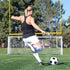 6 Pack 3, 4, 5 GoSports Classic Black and White Soccer Balls - Single or - Sizes with Ball Pump