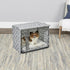 New World Pet Products Light Gray Dog Crate Cover with Teflon Fabric Protector, Fits Midwest 24-Inch Dog Crates,