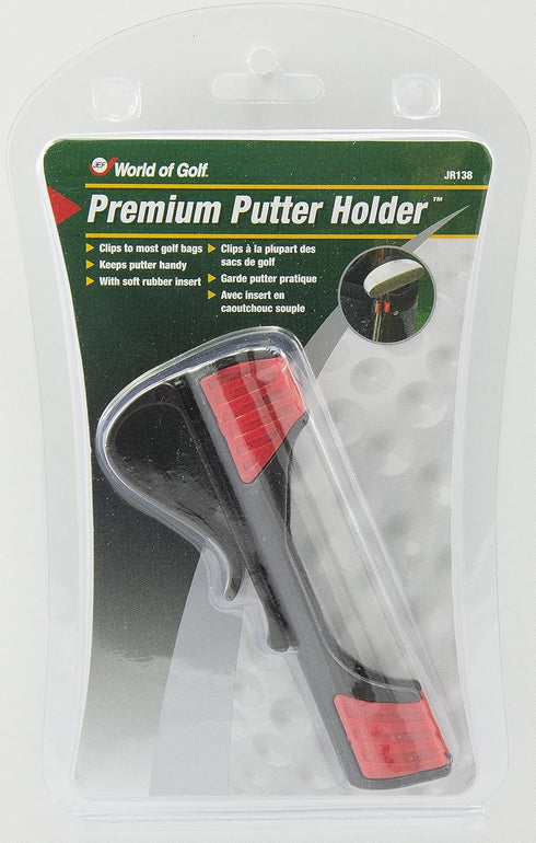 JEF World of Golf JR138 Premium Black Golf Putter Holder