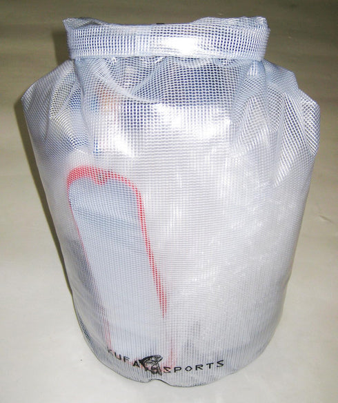 KUFA Roll Top Dry Bag, 2-Pack, Size: ø11.5"x19", Color: Clear