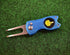 Golf Divot Repair Tool with Funny Middle Finger Ball Markers - Great Golf Gifts