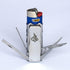 LighterBro Pro Multi-Tool Lighter Sleeve - 420 Stainless Steel, Fits Your Favorite Lighters, Includes Mini Pocket Knife