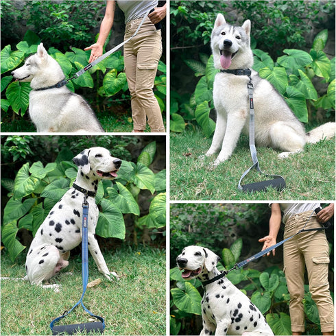 Tuff Pupper Service Dog Leash - 24 Inch Handle for Large Dogs, Perfect for Service Dog Harness & Training