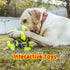 Dog Chew Squeaky Toys, Teeth Cleaning Tug of War, Stuffed Jack Bone Toy with Squeakers for Small Medium Large Dogs