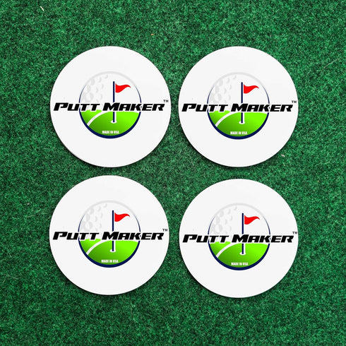 Golf Training Disk Accessories Pack, Putting Discs for Practice Aid, Made in USA
