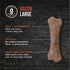 Wholesome Pride Natural & Healthy Dog Chews 2Pk, Bacon Flavor, for Large Dogs