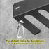 Multi-Purpose Gym Equipment Storage Rack - Heavy Duty Rack for Resistance Bands, Barbell, Lifting Belts