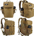 LHI Tactical Military Backpack, 45L Large Molle Army Assault Pack, 3 Day Travel Backpack for Men and Women