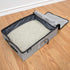 SPORT PET Large Portable Pop Open Kennel - Waterproof Cat Cage with Travel Litter Collection