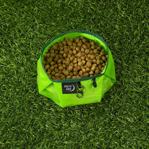 Nite IZE RadDog Lightweight Collapsible Dog Bowl, Food and Water Bowl