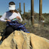 2 5 Packaged 1 RESTOP Wilderness Kit - Quantity Individually Portable Toilet Leak Proof Waste Bags Inside of Mesh Tote