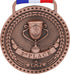 Gold Silver Bronze Medals for 1st 2nd 3rd Place Trophy Awards, Bright or Antique Finish with Attached Ribbon