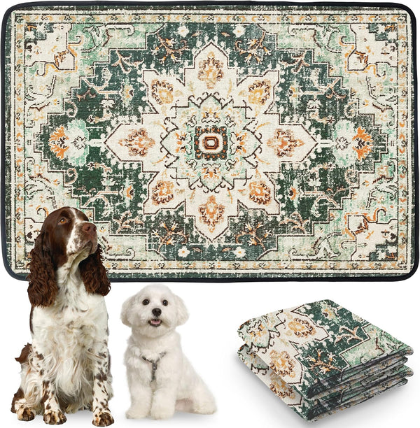 PatiencET Washable Pee Pads for Dogs Cat Litter Mat 72'' x 72"