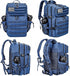 LHI Military Tactical Backpack for Men and Women, 45L Army Assault Pack with Molle System