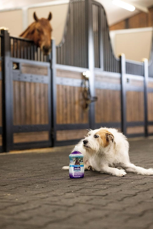 32 Farnam Vetrolin Wonder Blue Gentle Moisturizing Shampoo for Horses, Livestock and Dogs Blue