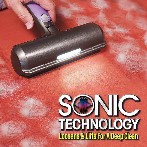 NC Furdaddy Sonic Pet Hair Remover Roller - Dog Hair Remover and Cat Hair Remover