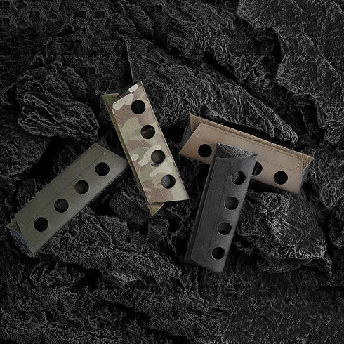 Tactical Vest Shoulder Pads by PETAC GEAR, 2PCS Lightweight Cushion Strap Pads with Foam and Spacer Mesh (CB)