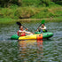 Kayak Paddle 4 Pieces, Lightweight Aluminum Shaft and PP Blade, 90.5inch/230cm Floating Oars
