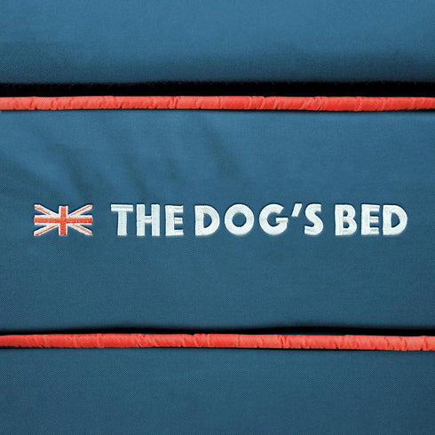 Replacement Outer Cover ONLY for The Dog's Bed, Washable Oxford Fabric, Large 40” x 25” x 6” (Blue)