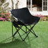 2 Pack Folding Camping Chairs: Portable Outdoor Seating for Couples & Adults - Lightweight Comfort with Side Pockets