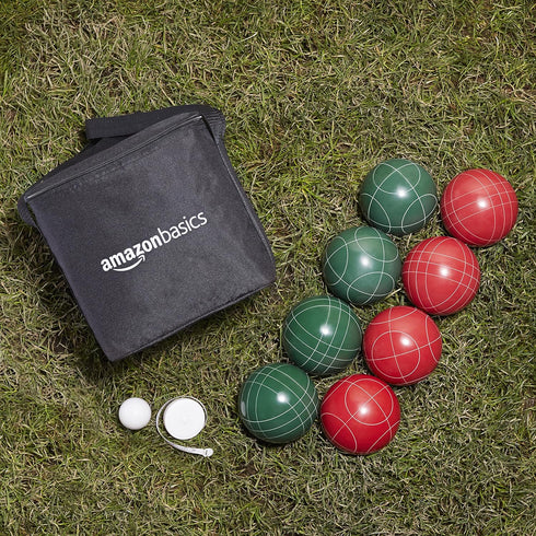 100mm Set Amazon Basics Bocce Ball