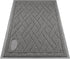 Pawkin Cat Litter Mat, Extra Large, Patented Design with Litter Lock Mesh, Durable, Easy to Clean, Soft, Gray
