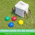 GoSports 90 mm Bocce Ball Sets, Outdoor Lawn Game in Composite or Resin for Family Fun